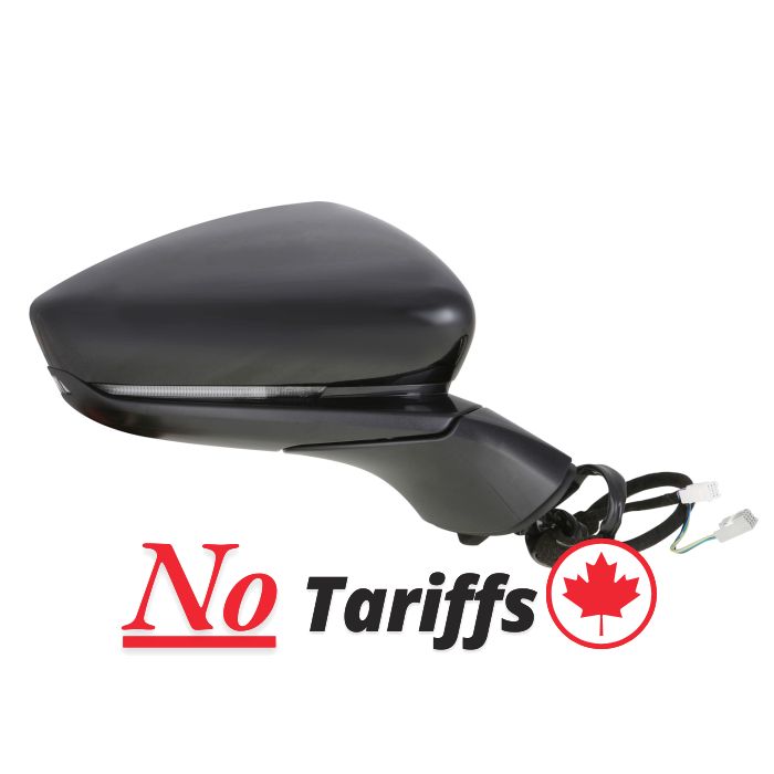 2019-2025 Mazda 3 - Passenger Side Power Door Mirror - MA1321240