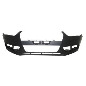 2013-2016 Audi A4 /S4- Sedan / Wagon Front Bumper Cover- Primed- W/O S-Line- W/ Headlamp Washer- W/O Sensor Hole - AU1000189-2