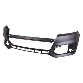 2017-2019 Audi Q7 Bumper Front Primed W/O Parallel Park Sensor W/Washer - OEM# 4M0807065GGRU - AU1000278-3