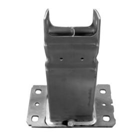 2017-2020 Audi A4 Rebar Bracket Front Driver Side Aluminium Sedan - OEM# 8W0807133A - AU1066110-3