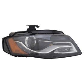 Audi A4 2009-2010 Passenger Side Hid Head Light Lens And Housing - AU2503150