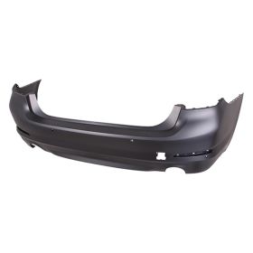 2017-2019 BMW 5 Series  Bumper Rear Primed W/O Park Assist W/Park Distance/Trim Lines (For 530 Series W/O M-Pkg) - OEM# 51127475599 - BM1100376-3