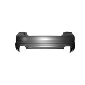 2017-2019 BMW 5 Series  Bumper Rear Primed W/Park Assist/Park Distance W/O Trim Lines(For 540 Series W/O M-Pkg) - OEM# 51127475594 - BM1100380-3