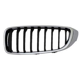BMW 430i Convertible 2014-2016 Driver Side Grille - BM1200264