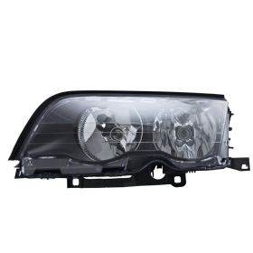 BMW 3 Series Sedan 1999-2001 Driver Side Halogen Headlight Assembly - BM2502159