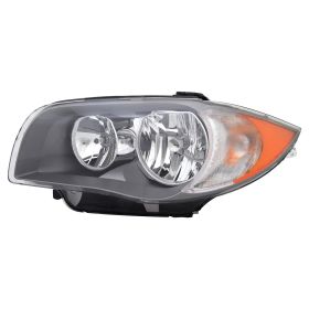 2008-2011 BMW 1 Series Head Lamp Driver Side Halogen HQ - OEM# 63116924667 - BM2518118-3