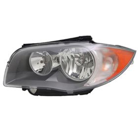 2008-2011 BMW 1 Series Head Lamp Driver Side Halogen HQ - OEM# 63116924667 - BM2518118-3
