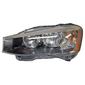2015-2018 BMW X4 Head Lamp Driver Side Halogen HQ - OEM# 63117334073 - BM2518142-3