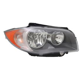 2008-2011 BMW 1 Series Head Lamp Passenger Side Halogen HQ - OEM# 63116924668 - BM2519118-3