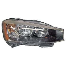 2015-2018 BMW X4 Head Lamp Passenger Side Halogen HQ - OEM# 63117334074 - BM2519142-3