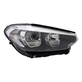 2018-2021 BMW X3 Passenger Side Headlight Lens Housing - BM2519180 OEM# 63117466128