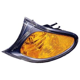 2002-2005 BMW 3 Series Sedan (1999-) Side Marker Lamp Passenger Side Amber Lens Black Bezel HQ - OEM# 63137165860 - BM2521109-3