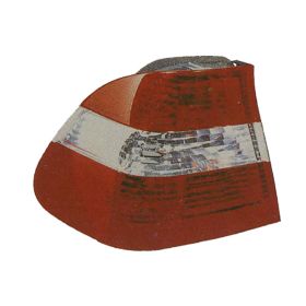 2002-2005 BMW 3 Series Sedan (1999-) Tail Lamp Passenger Side Clear/Red HQ - BM2801111-3