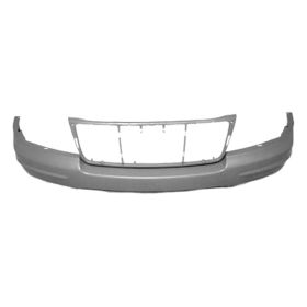 2001-2003 Jeep Grand Cherokee Bumper Front Primed Ltd W/Fog Lamp Hole - OEM# 5083100AA - CH1000311-3