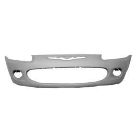 2001-2003 Chrysler Sebring Sedan Bumper Front W/Fog Lamp Hole - OEM# 4805262AC - CH1000321-3