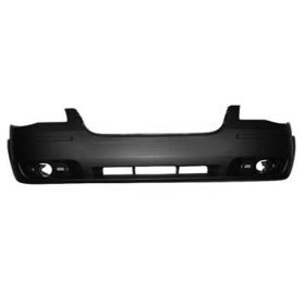2008-2010 Chrysler Town And Country Bumper Front Primed W/Washer Hole W/O Mldg Hole - OEM# 1KG11TZZAA - CH1000928-3