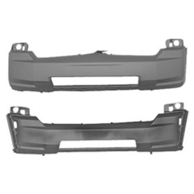 Front Cover  Primed- Wo/ Lower Chrome  Moulding Holes- Limited / Sport Oem# 68033628Ac