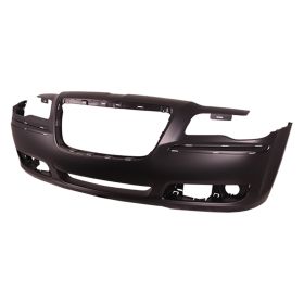 2011-2014 Chrysler 300 Bumper Front W/O Sensor Hole Primed Exclude Srt-8 - OEM# 68127938AE - CH1000A00-3