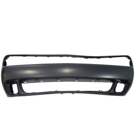 2018-2021 Dodge Challenger Bumper Front Primed W/Wide Body(Srt Hellcat/Demon/Rt Scat Pack) Use W/Flare/3Pc Lower Grille - OEM# 68371805AA - CH1000A41-3