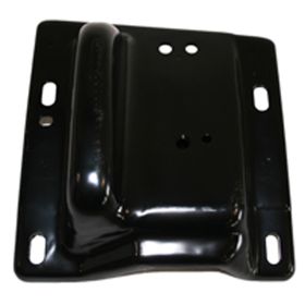 2002-2005 Dodge Pickup Dodge Ram1500 Bumper Bracket Front Driver Side W/O Tow Hooks Beam To Frontame Steel - OEM# 55077221AC - CH1066131-3