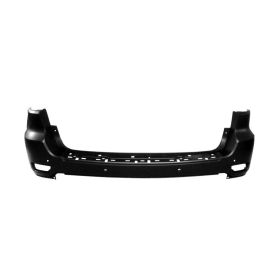 2016-2021 Jeep Grand Cherokee Bumper Rear Primed W/ 4 Park Assist W/O Blind Spot Laredo/Ltd/Overland/Trailhawk Model - OEM# 68310167AA - CH1100A25-3