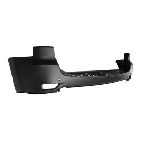2016-2021 Jeep Grand Cherokee Bumper Rear Primed W/ 2 Advanced Park Holes/Blind Spot Laredo/Ltd/Overland/Trailhawk Model - OEM# 68334936AB - CH1100A36-3