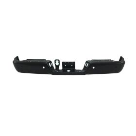 2019-2022 Dodge Ram Pickup R1500 Classic Rear Bumper Face Bar- Painted- W/ Single Exhaust & W/ Sensor Holes - CH1102368-2