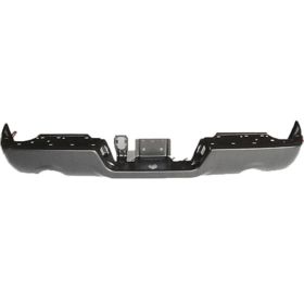 2019-2022 Dodge Ram Pickup R1500 Classic Rear Bumper Face Bar- Painted- W/ Dual Exhaust & W/O Sensor Holes - CH1102372-2