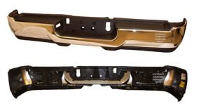 2019-2022 RAM PICKUP-RAM-3500 Rear Step Bumper Assembly - Diamond Standard - CH1103202DSC OEM# 68576316AA-PFM