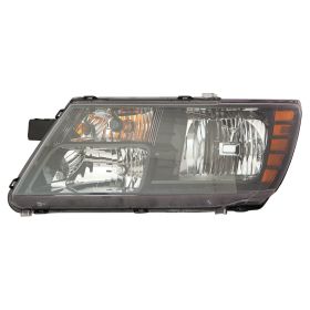 2014-2020 Dodge Journey Head Lamp Driver Side Halogen W/Black Trim HQ - OEM# 68200085AA - CH2502265-3