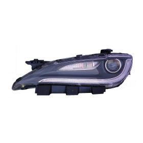 2016-2017 Chrysler 200 Sedan Head Lamp Driver Side Halogen W/O Led W/Chrome Trim HQ - OEM# 68284782AA - CH2502293-3