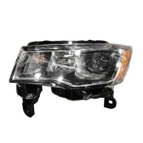 2017-2022 JEEP GRAND CHEROKEE WK Driver Side Halogen Head Light Assembly - CH2502297 OEM# 68289235AF