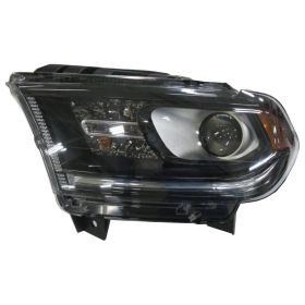 2016-2020 Dodge Durango Head Lamp Driver Side W/O Led Lamp Black Trim HQ - OEM# 68299135AD - CH2502302-3