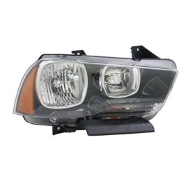 2011-2014 Dodge Charger Head Lamp Passenger Side Halogen HQ - OEM# 57010410AE - CH2503232-3