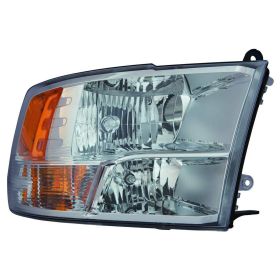2013-2018 Ram Pickup-Ram-1500 Head Lamp Passenger Side Halogen W/O Doorl HQ - OEM# 68096438AJ - CH2503242-3
