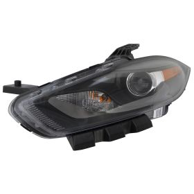 Dodge Dart 2013-2016 Driver Side Hid Headlight Lens Housing - CH2518145 OEM# [List of Available Parts]/Lights/Headlights