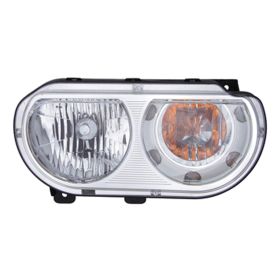 2008-2014 Dodge Challenger Head Lamp Passenger Side Halogen HQ - OEM# 5028776AA - CH2519137-3