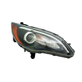 2011-2014 Chrysler 200 Convertible Head Lamp Passenger Side Halogen Black Bezel S Model HQ - OEM# 68088066AC - CH2519141-3