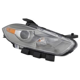 2013-2016 Dodge Dart Headlamp Unit, Rh (Passenger Side)- Lens/Housing- Xenon- Chrome Trim - CH2519144-2