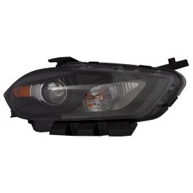 2016 Dodge Dart Head Lamp Passenger Side Halogen Codes Lmc/Mfa Black Bezel HQ - OEM# 68292804AA - CH2519150-3