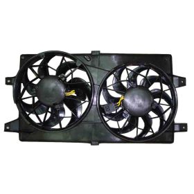 Chrysler Sebring Convertible 2001-2006 Radiator And Condenser Fan Assembly With Two Fans Side By Side - CH3115122