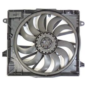 2018-2022 Jeep Wrangler Jl - Radiator And Condenser Fan Assembly With One Big Fan - CH3115200