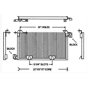 Toyota Celica 1994-1999 Ac Condenser With Factory Air - CND39263