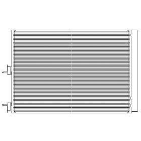 Mercedes Cla45 Amg 2014-2019 A/c Condenser - CND4469