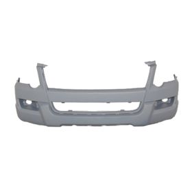 2006-2010 Ford Explorer (Except Sport Or Sport Trac) Front Bumper Cover - Primed- W/ Fog- Xlt / Limited - FO1000601-2