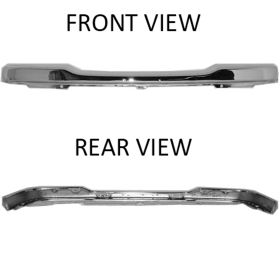 2001-2005 Ford Ranger Pickup 2WD Bumper Front Chrome Xlt 2WD - OEM# 1L5Z17757BA - FO1002369-3