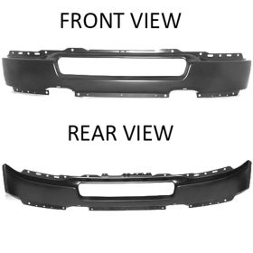 2004-2006 Ford Pickup Ford Lightduty Bumper Front Steel Primed W/O Fog - OEM# 4L3Z17757EA - FO1002389-3