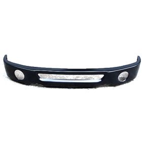 2005-2008 Ford Pickup- F150 (New Style) Front Bumper Face Bar- Painted- W/ Round Fog Light Holes -From Aug 9  2005 - FO1002401-2