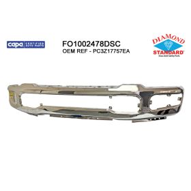 2023-2026 Ford F-250-f350 Superduty Pickup - Front Bumper Face Bar - FO1002478