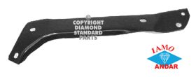 2000-2004 FORD PICKUP FORD SUPERDUTY Front Passenger Side Outer Bumper Face Bar Brace - Diamond Standard - FO1067128DSC